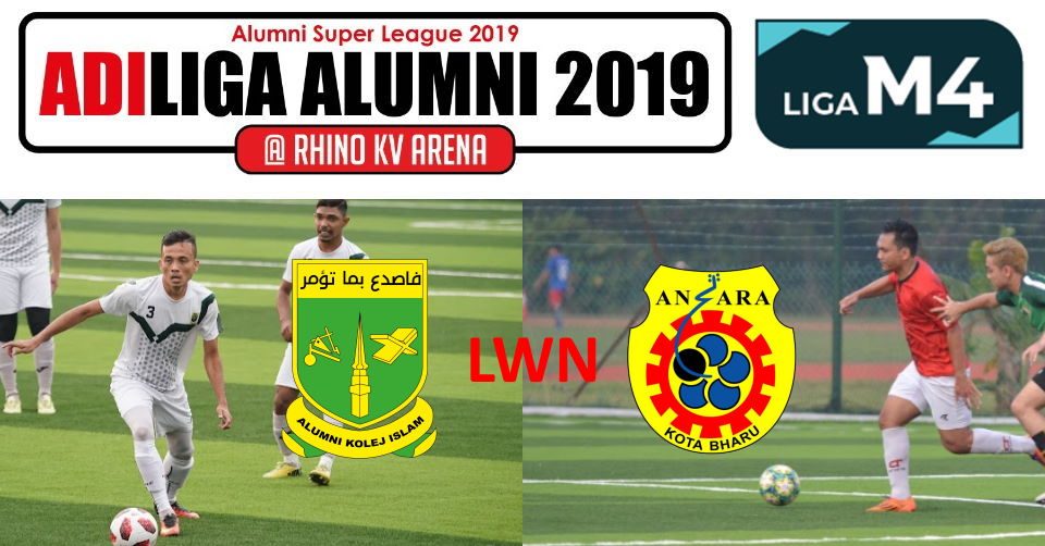 AdiLiga Alumni 2019 KISAS lwn Ansara KB