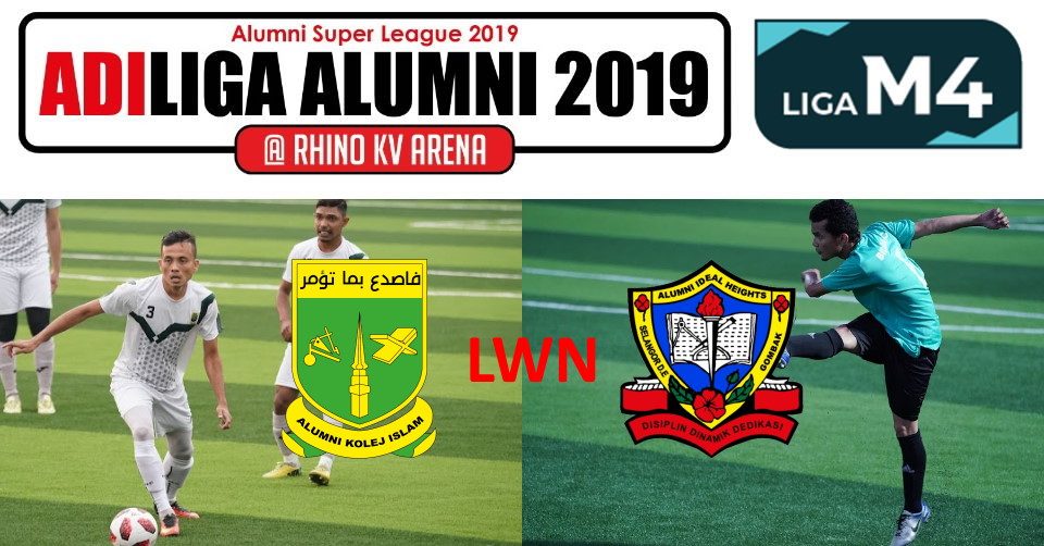 AdiLiga Alumni 2019 KISAS lwn Ideal Heights